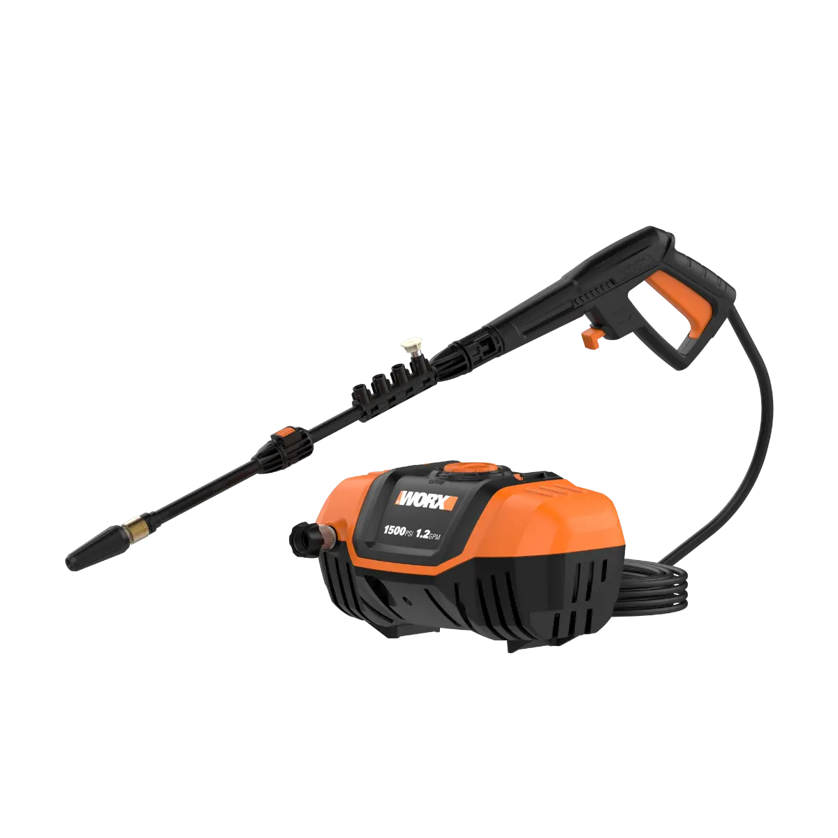 13 Amp 1500 PSI Electric Pressure Washer (1.2 GPM) (Discontinued) 13 Amp 1500 PSI Electric Pressure Washer (1.2 GPM) (Discontinued)