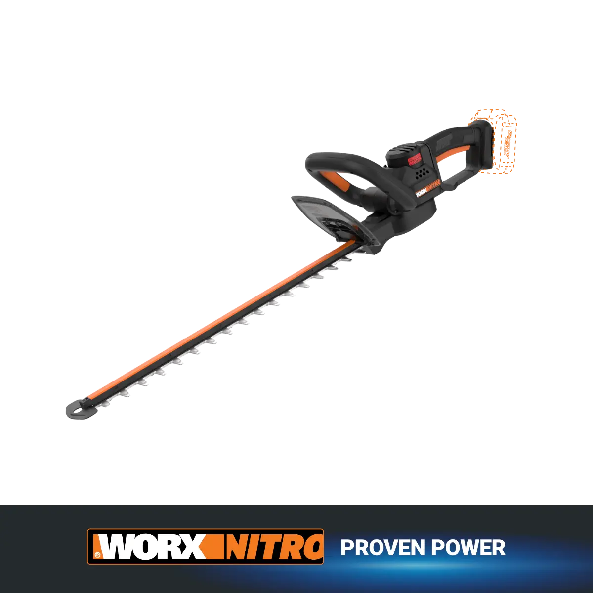 Nitro 20V Brushless 22" Cordless Hedge Trimmer (Tool Only) Nitro 20V Brushless 22" Cordless Hedge Trimmer (Tool Only)