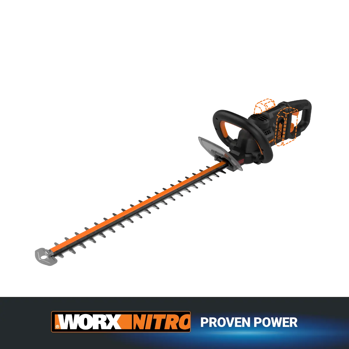 Nitro 40V 24" Cordless Hedge Trimmer (Tool Only) Nitro 40V 24" Cordless Hedge Trimmer (Tool Only)