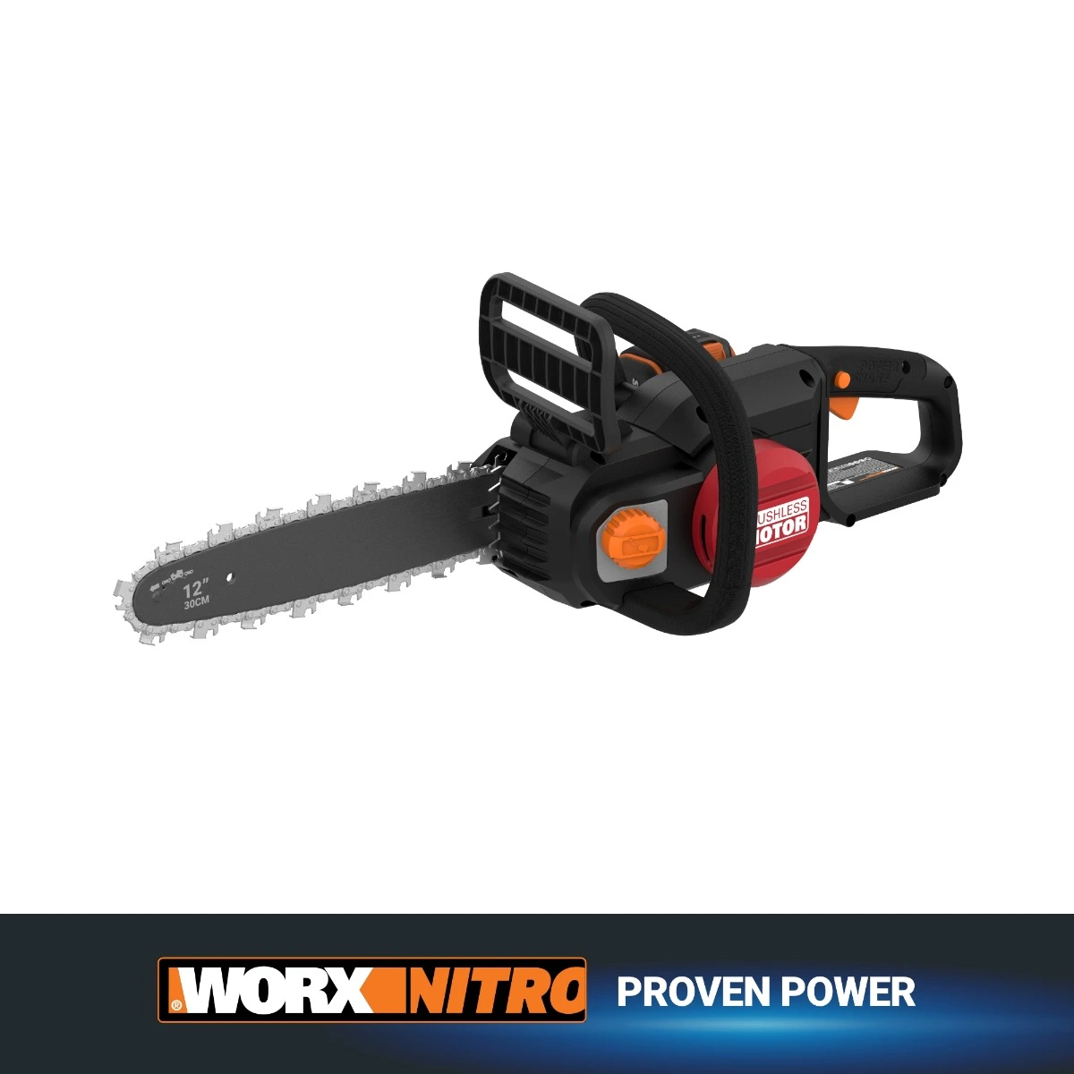 Nitro 20V Brushless 12" Cordless Chainsaw