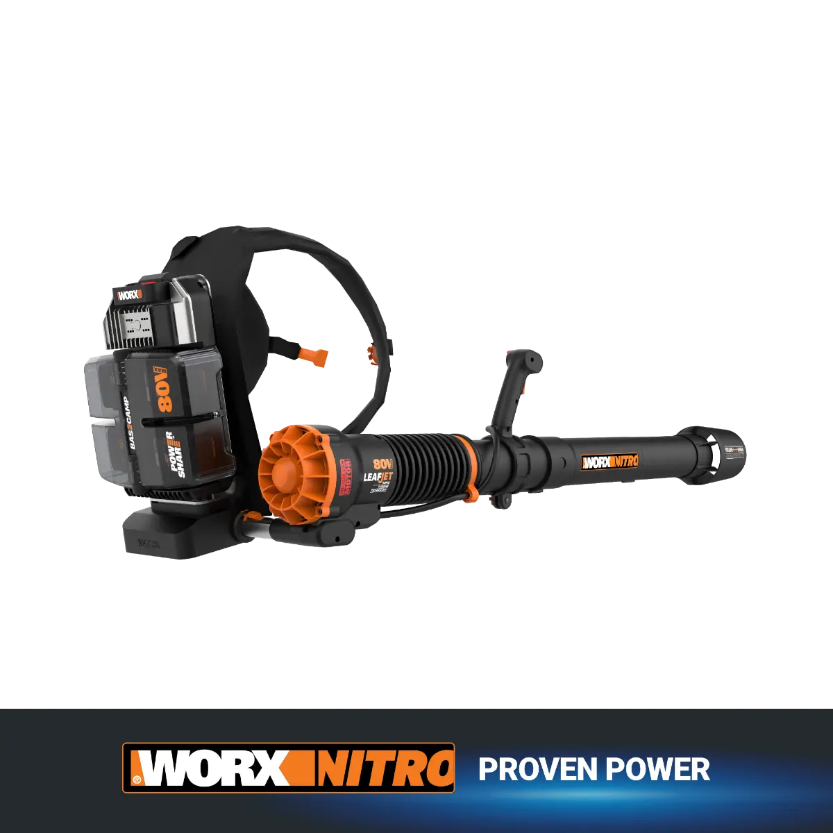 Nitro 80V Brushless Cordless Backpack Leaf Blower Nitro 80V Brushless Cordless Backpack Leaf Blower