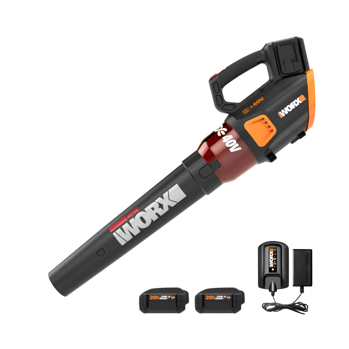 40V Power Share TURBINE Cordless Brushless Leaf Blower 40V Power Share TURBINE Cordless Brushless Leaf Blower
