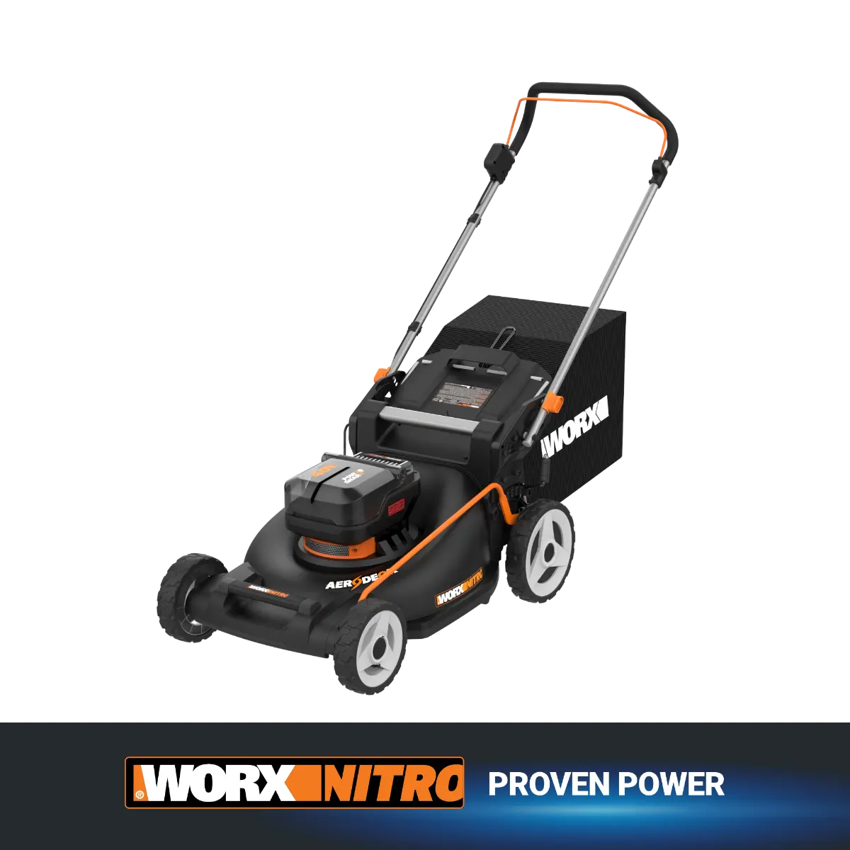 Nitro 40V 5.0AH Brushless 21" Cordless Push Lawn Mower
