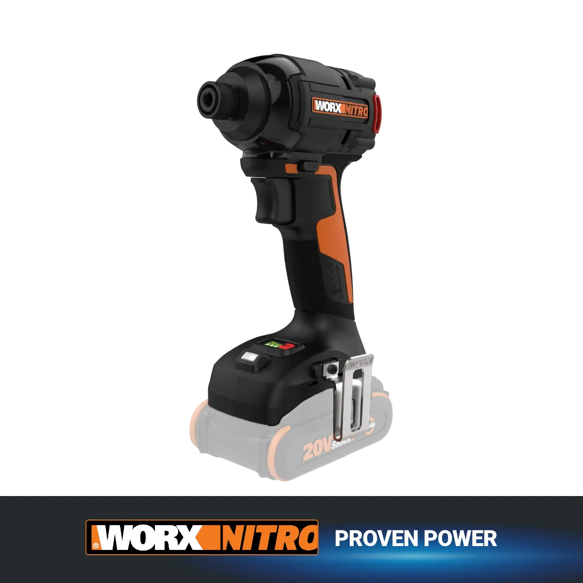 NITRO 20V Brushless Compact 1/4" Impact Driver (Tool Only)