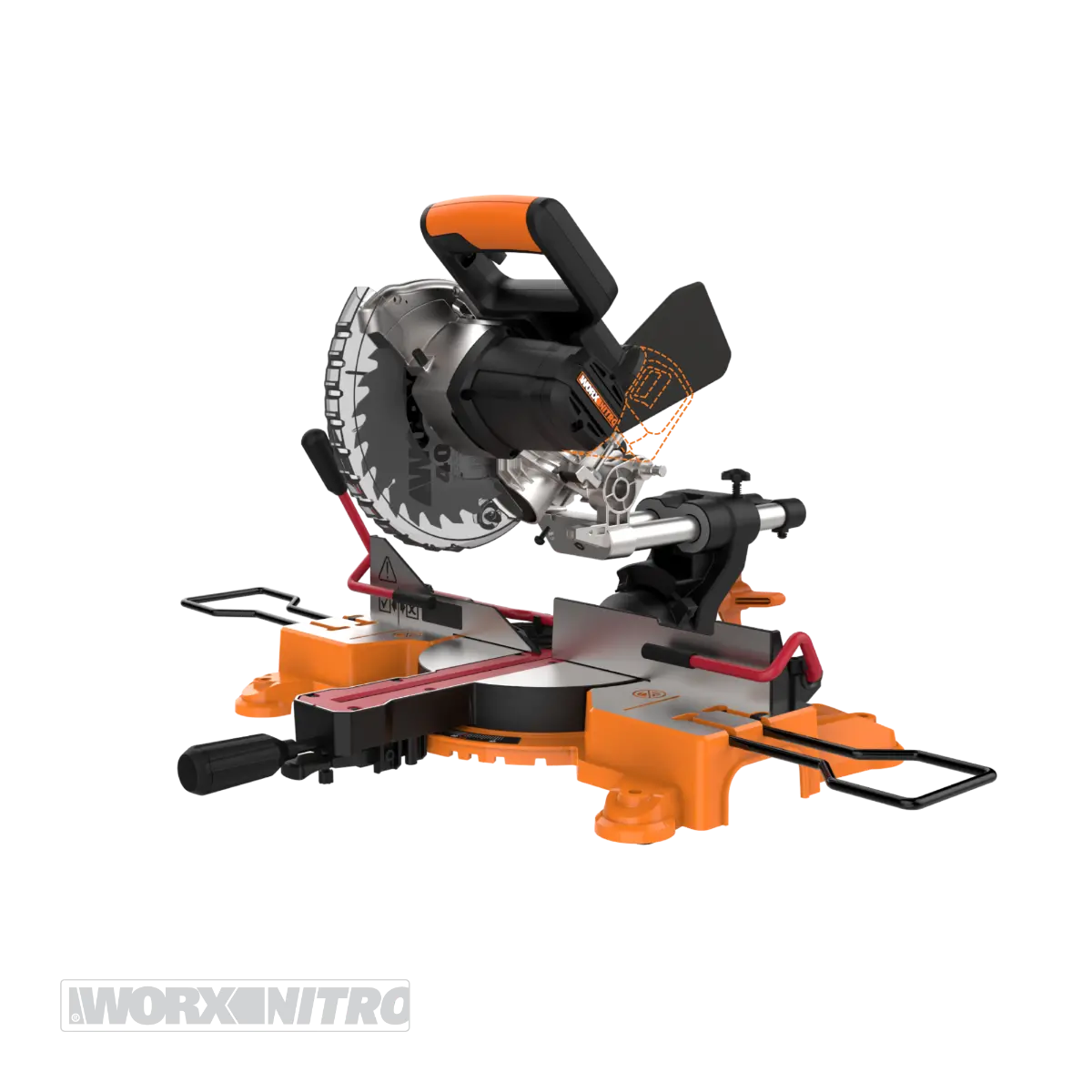 20V Power Share 7.25" Cordless Sliding Compound Miter Saw - Tool Only