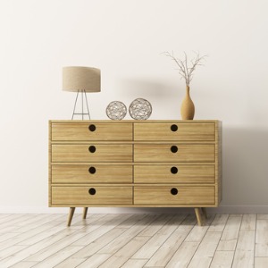 Highly-functional dressers that maximize both storage space and function