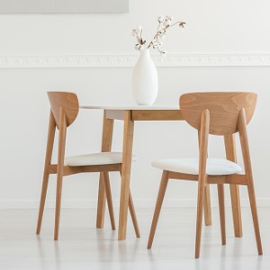Sturdy seating that matches any dining room decor