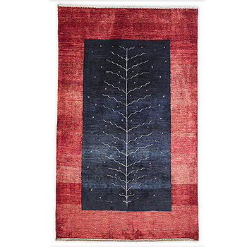 Bordered Decorative Rug