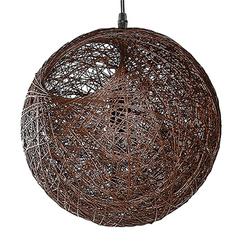 Rattan Ceiling Light